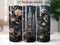 Dark Peach 3D Castle 20 oz Skinny Tumbler Sublimation Design