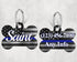 Bone Shape Dog Tag Thin Blue Line