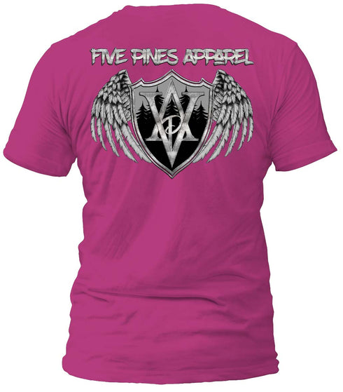 Five Pines Apparel Distressed Metal Logo T-Shirt
