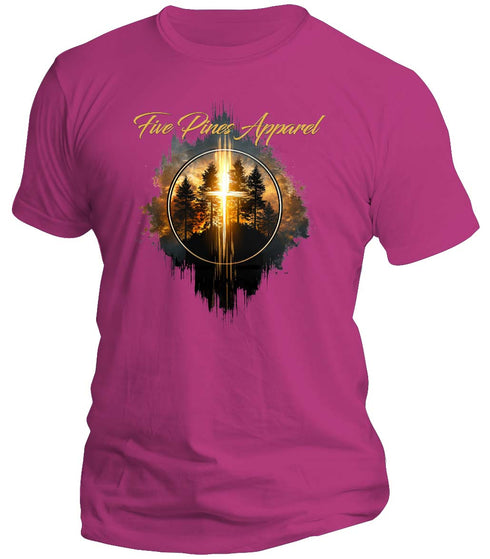 Five Pines Apparel T-Shirt – Golden Cross Edition