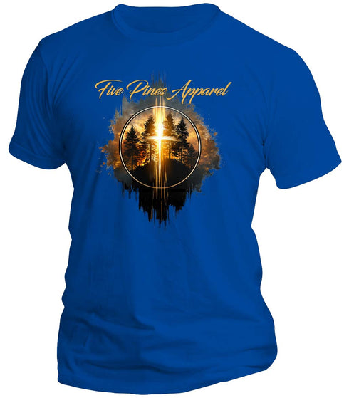 Five Pines Apparel T-Shirt – Golden Cross Edition