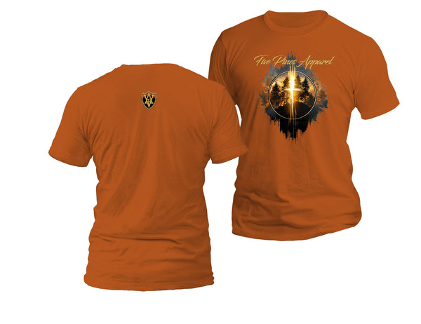 Five Pines Apparel T-Shirt – Golden Cross Edition