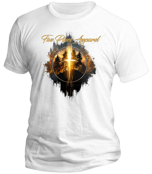 Five Pines Apparel T-Shirt – Golden Cross Edition