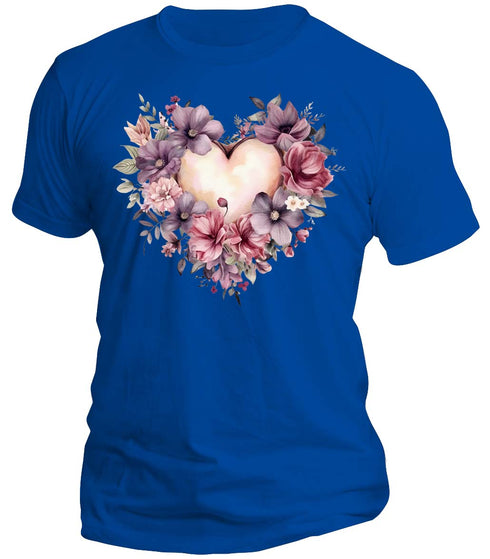Floral Heart T-Shirt