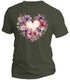 Floral Heart T-Shirt