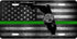 Florida Thin Line License Plate