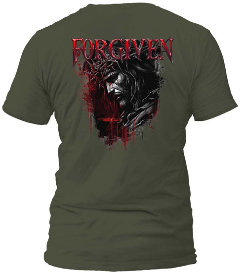 Forgiven Distressed T-Shirt