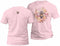 Honey Bee and Pink Flowers T-Shirt