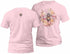 Honey Bee and Pink Flowers T-Shirt