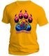 Adventure Awaits Wolf Paw T-Shirt