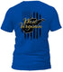 West Virginia Gold and Distressed Flag T-Shirt