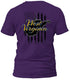 West Virginia Gold and Distressed Flag T-Shirt