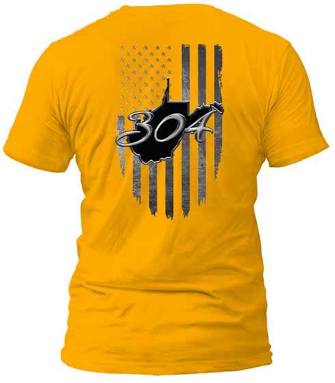 Gray 304 Thin Line T-Shirt