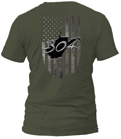Gray 304 Thin Line T-Shirt