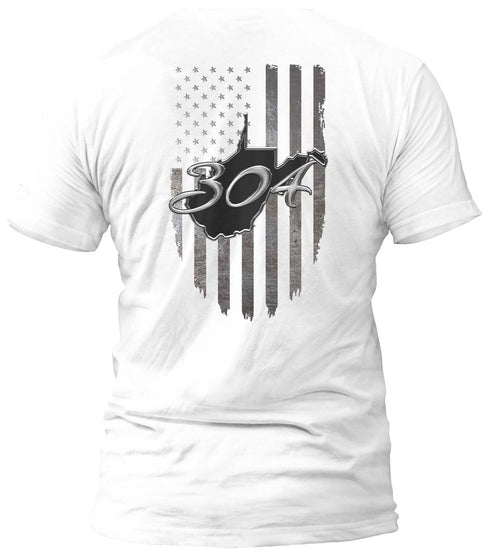 Gray 304 Thin Line T-Shirt