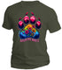 Adventure Awaits Wolf Paw T-Shirt