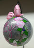 Hand Painted Ornaments Mother's Rose
