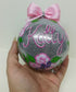 Hand Painted Ornaments Mother's Rose