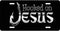Hooked On Jesus License Plate