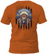 Indian Chief Skull Flag T-Shirt