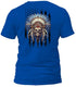 Indian Chief Skull Flag T-Shirt