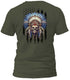Indian Chief Skull Flag T-Shirt