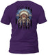 Indian Chief Skull Flag T-Shirt