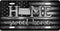 Kansas Black and Gray Flag Home Sweet Home License Plate