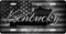 Kentucky Distressed Flag License Plate