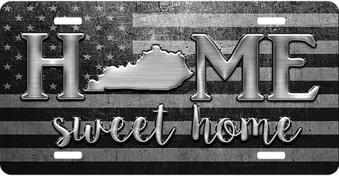 Kentucky Home Sweet Home License Plate