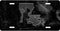Louisiana Coal Dust License Plate