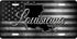 Louisiana Thin Line License Plate
