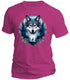 Blue Majestic Wolf T-Shirt