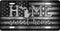 Michigan Black and Gray Flag Home Sweet Home License Plate