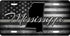 Mississippi Thin Line License Plate