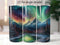 Northern Lights 20 oz Skinny Tumbler Sublimation Design