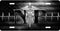 Nurse Practitioner Brushed Caduceus License Plate