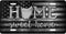 Ohio Black and Gray Flag Home Sweet Home License Plate