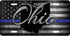 Ohio Thin Line License Plate