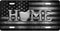 Ohio Home Black and Gray License Plate