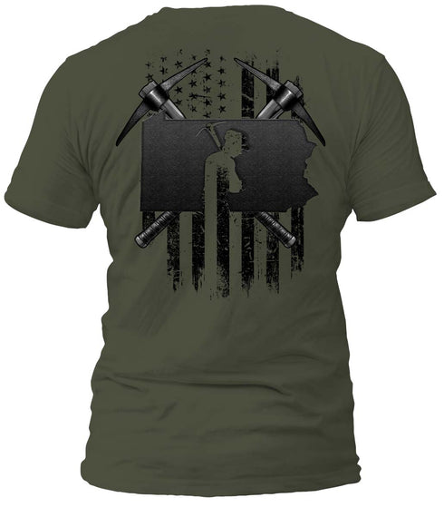 Pennsylvania PA Coal Miner T-Shirt