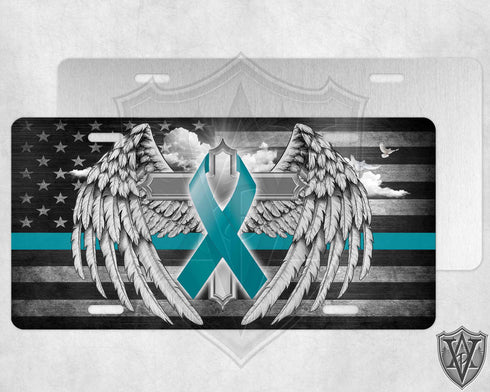 PTSD License Plate