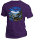 West Virginia Almost Heaven Blue ATV T-Shirt