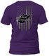 West Virginia Metal Flag T-Shirt