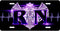 RN Purple License Plate