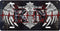 RN Tech Red License Plate