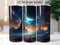 Sci Fi Trail 20 oz Skinny Tumbler Sublimation Design