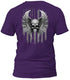 Freedom Flight Gray Skull T-Shirt