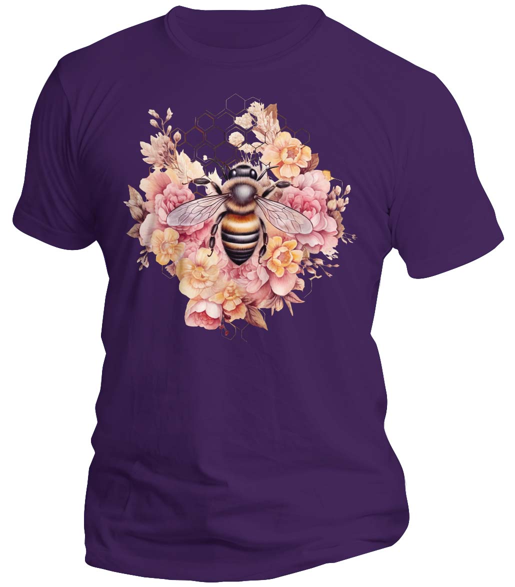 45R sew bees プリント ロゴ Tシャツ 蜂 ピンク コットン Amazon.com: Save The Boobees Boo Bees Breast Cancer Halloween