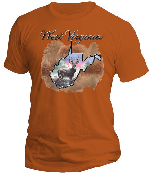 West Virginia Whitetail T-Shirt